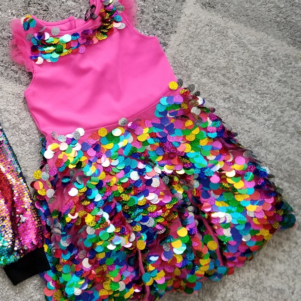 Jojo siwa party kids dress